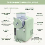 GreenPan Frost 6 Mode, Ice Cream, Frozen Drink & Milkshake Maker - Image 3