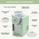 GreenPan Frost 6 Mode, Ice Cream, Frozen Drink & Milkshake Maker - Image 3