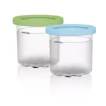 Ninja™ CREAMi™ Pints and Lids – 2 Pack Compatible with CREAMi® NC300 Series