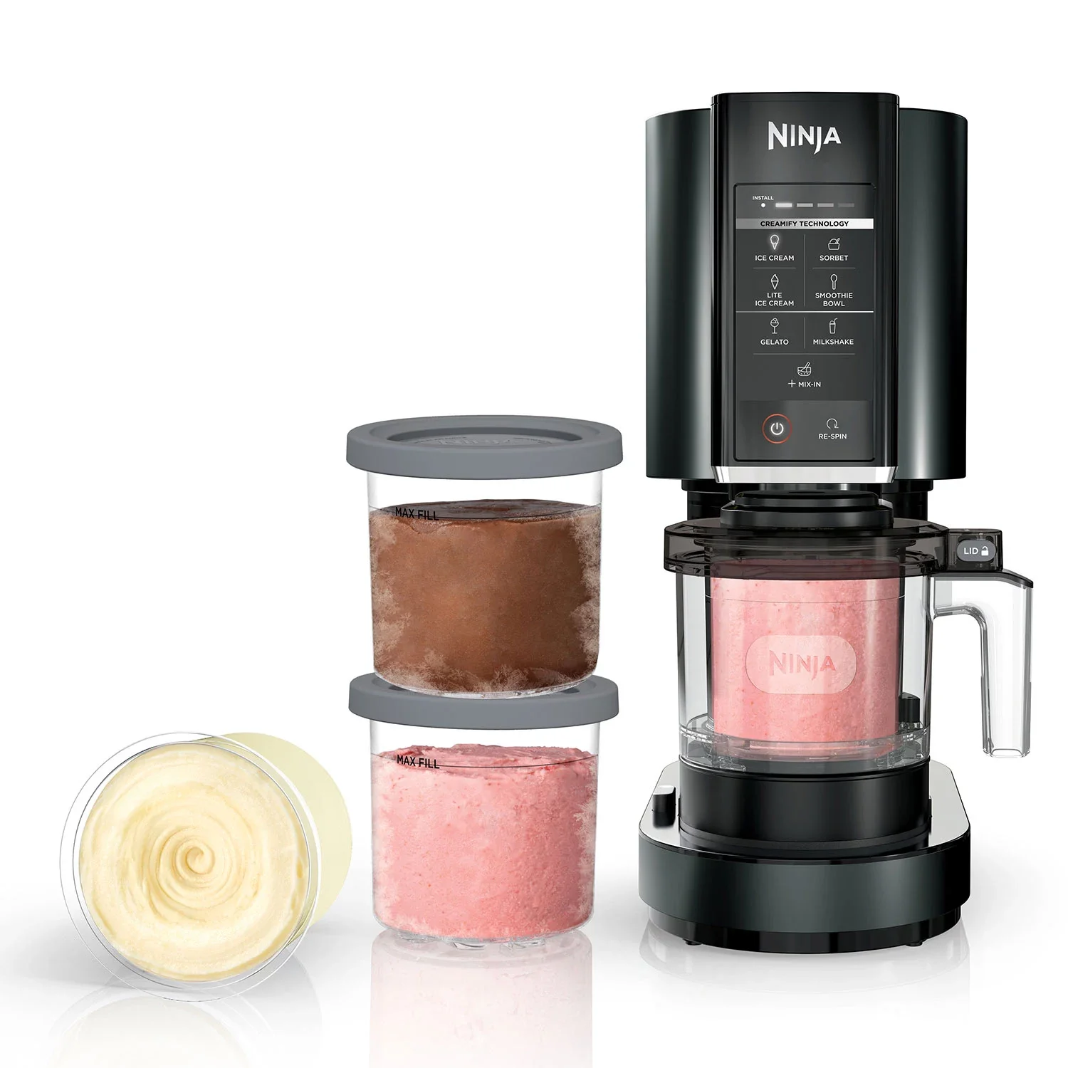 Ninja-CN315A-Creami-Ice-Cream-Sorbet-Maker-7-Frozen-Treat-Programs-4-Pints_537ab9b2-609b-409a-88ed-516fe07468f0.49b0eb7b766e00aeb9be6c1c04c314a6 Ninja CN315A Creami Ice Cream & Sorbet Maker 7 Frozen Treat Programs 4 Pints - Image 1